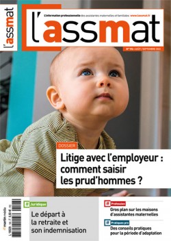 L'assmat n° 196 août - septembre 2022